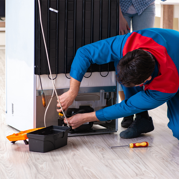 how long does it usually take to repair a refrigerator in Yoakum County Texas